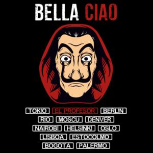 Camiseta Bella Ciao - Paranoia Records Design