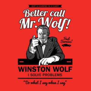 Camiseta Better Call Mr Wolf - OLIPOP Design